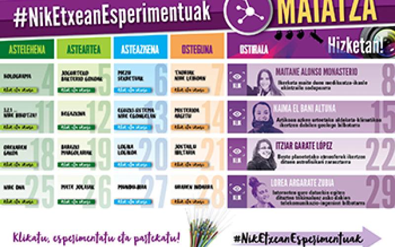 Experimentos #Experimentos de Náutica: CALENDARIO MAYO